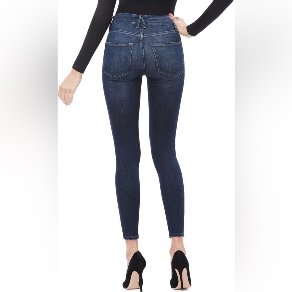 Good American Good Legs Crop Skinny Jeans Size 2/26